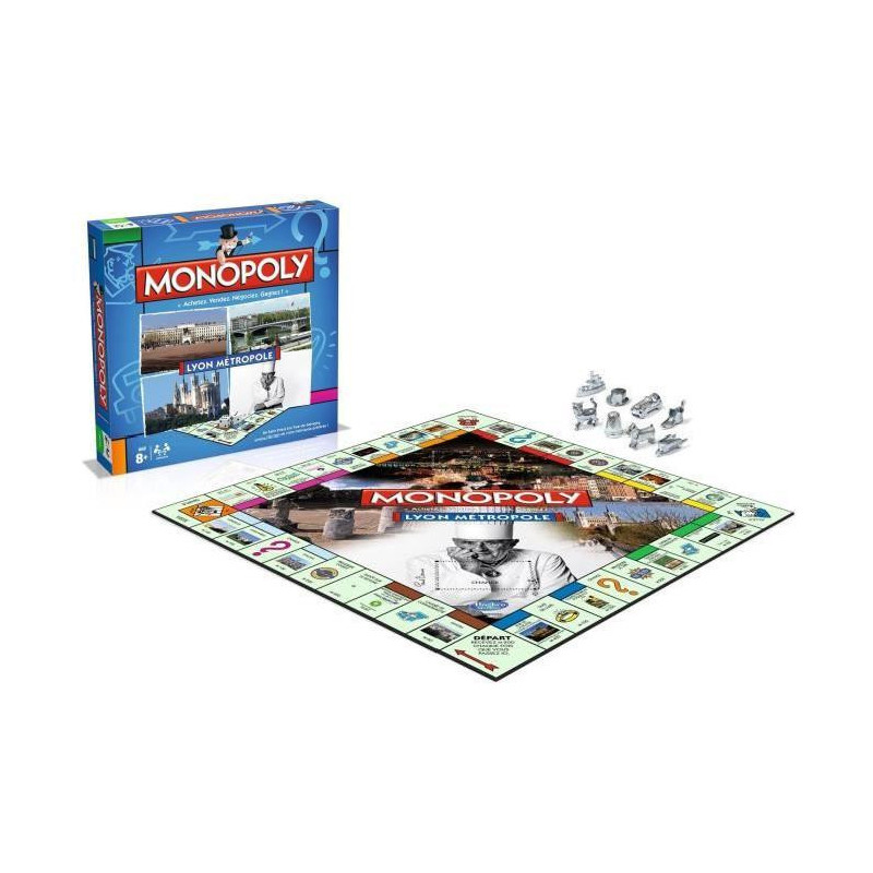 WINNING MOVES Monopoly Lyon Métropole 2015