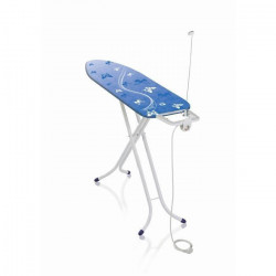 Leifheit Table à repasser Air Board M Compact Plus NF, table de repassage 120 x 38 cm avec housse Thermo Reflect,