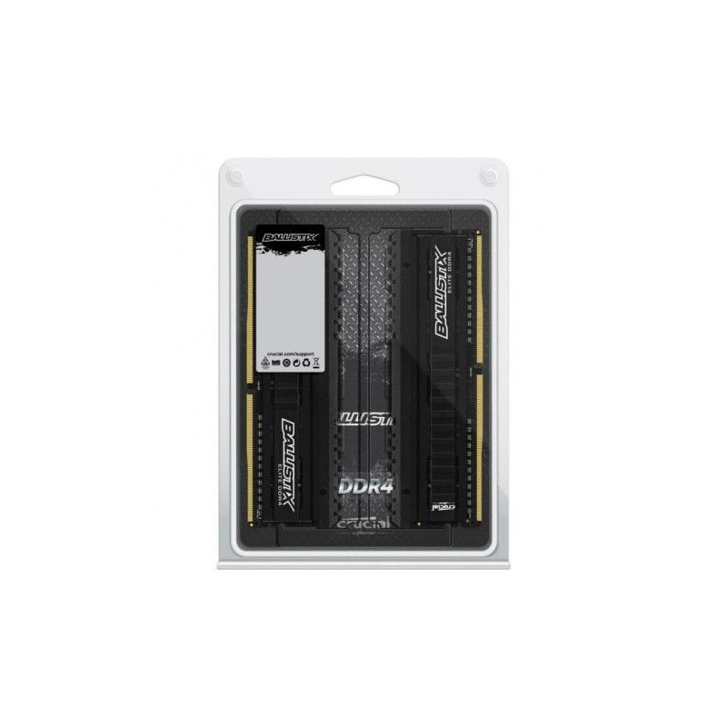 Ballistix Kits de Mémoire PC ELITE DDR4 8Go (2 x 4Go) 3200MHz DIMM BLE2C4G4D32AEEA