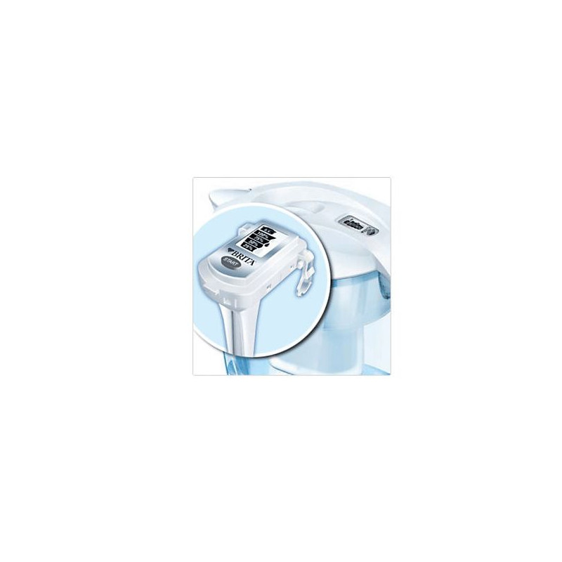 Brita Elemaris XL Filtre à eau pour carafe 3,5 L Transparent, Blanc