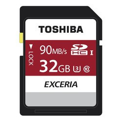 Toshiba EXCERIA N302 N302 SDHC 32GB mémoire flash 32 Go UHS-I Classe 10