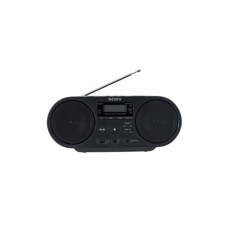 Radio CD Sony ZS-PS50B Noir