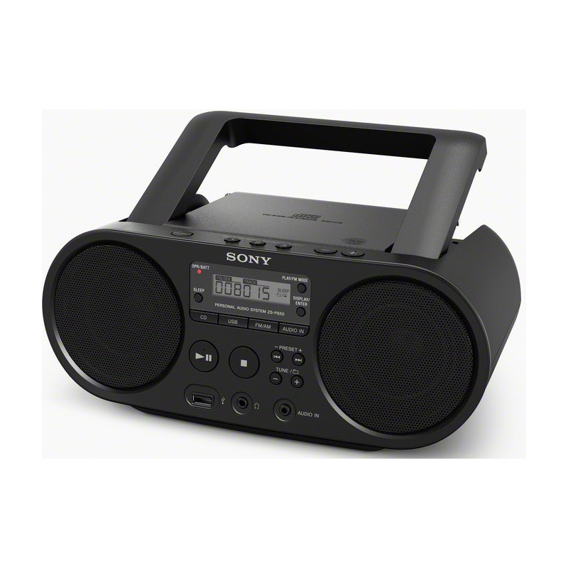 Radio CD Sony ZS-PS50B Noir