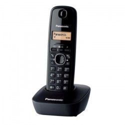 ﻿Panasonic KX-TG1611FRH Solo Téléphone Sans Fil Sans Répondeur Noir