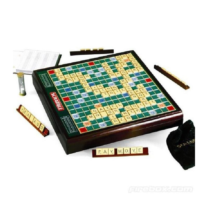 Scrabble Prestige - la version grand luxe du jeu de Scrabble