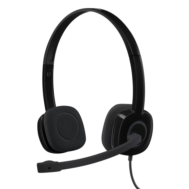 Casque stéréo Logitech Headset H151 Noir
