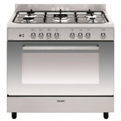 GE960CBIX2-Centre de cuissons Glem 90cm Inox