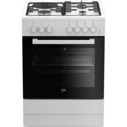 FSS63110DWCS-Cuisiniere Beko Mixte 3+1 Blanche