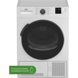 Beko DU10112CX0W sèche-linge Pose libre Charge avant 10 kg B Blanc