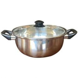 Friteuse inox 26 cm