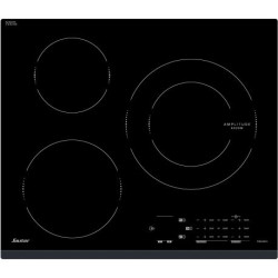 SPI4360B-SAUTER - TABLE DE CUISSON À INDUCTION - 3 PLAQUES DE CUISSON - NICHE -  AVEC A...