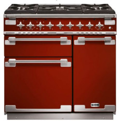 ELS90DFRD/-EU - FALCON PIANO DE CUISSON ELISE TAB GAZ 90 CM ROUGE CERI