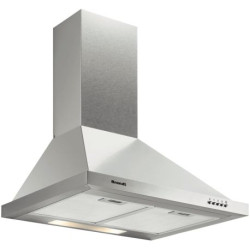 AD1006X-Hotte  murale 60cm Brandt, 600m3/h Inox