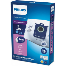 Philips s-bag Sacs pour aspirateur, 3 sacs