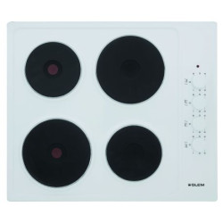 Plaque electrique Glem GTL640WH - 4 foyers