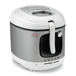 Tefal FR4800 friteuse Unique Autonome Acier inoxydable, Blanc