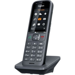 Gigaset S700H Pro Téléphone DECT Identification de l`appelant Anthracite