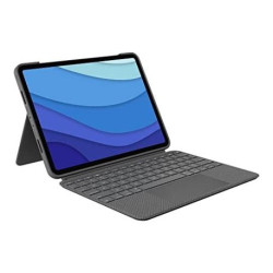 Logitech Combo Touch Tastatur-Case für iPad Pro 11“ (1./ 2./3./4.Gen) Grau