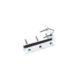 800932-ERARD 1 Paire de fixation balcon pour mâts Ø 25 à 50 mm, acier de 45 x 5 mm