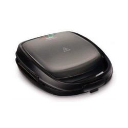 Tefal SW 341B Snack Time Waffel-/Sandwichmaker Schwarz/Grau