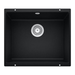 526098-BLANCO Cuve sous plan Rotan 500, silgranit, 53x46 cm, noir