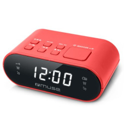 Radio réveil M-10 RED
