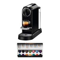 Nespresso Kaffeekapselmaschine DeLonghi Citiz EN 167.B Schwarz