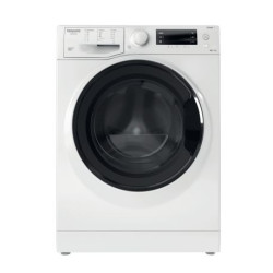Hotpoint RDD 1076287 WK EU N machine à laver avec sèche linge Pose libre Charge avant Noir, Blanc E