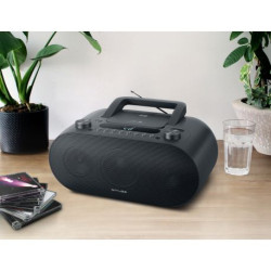 Radio CD BLUETOOTH - Tuner PLL AM/FM - Lecteur CD/MP3 programmable - Fo