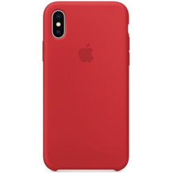 Coque et étui téléphone mobile Apple Coque en silicone pour iPhone X (PRODUCT)RED