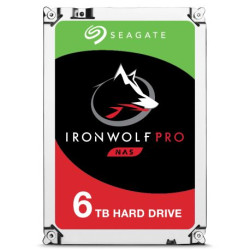 Seagate IronWolf Pro ST6000NE0021 disque dur 6 To 7200 tr/min 256 Mo 3.5" Série ATA III