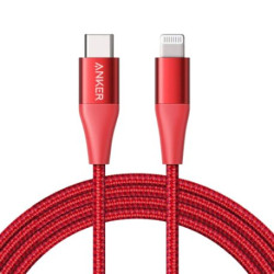 Anker A8653H91 câble Lightning 1,8 m Rouge
