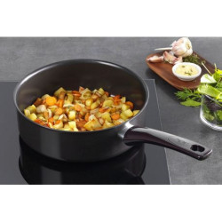 Poele / sauteuse Tefal DARK RUBY INDUCTION SAUTEUSE 24 CM