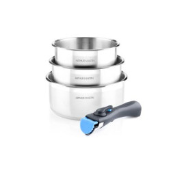 Batterie de cuisine Arthur Martin Batterie 4 pièces CAX3 INOX AM5531