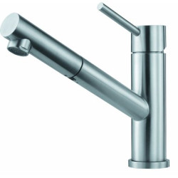 FRANKE 115.0569.461 Orbit Pull-Out Robinet de Cuisine, INOX, Small
