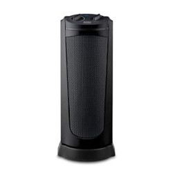 ﻿"BLACK+DECKER BXSH2002E - Radiateur céramique Mural 2000W, 2 modes de chauffage et fonction ventilation, Colonne"