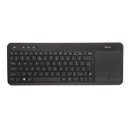 Trust 20961 clavier Jouer RF sans fil Noir