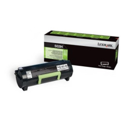Lexmark 50F2H00 Rückgabe-Tonerpatrone 502H schwarz Hohe Kapazität