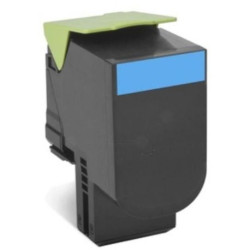 Lexmark 80C2HCE High Yield Corporate Toner Cyan für ca. 3.000 Seiten