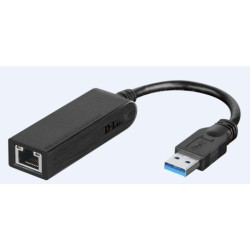 D-Link DUB-1312 USB 3.0 1-Port HUB mit Gigabit Ethernet Adapter