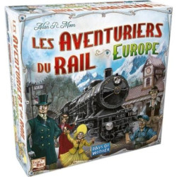 ASMODEE - Les Aventuriers du Rail Europe - Jeu de société