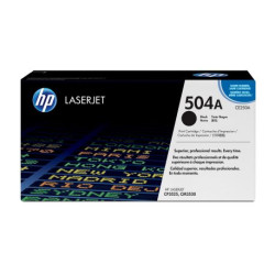HP Cartouche de toner 504A - 5000 pages - Pack de 1 - Noir