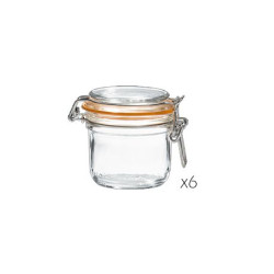 Lot de 6 terrines 200 g / diam 70 mm - Le Parfait Super