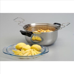 Friteuse 26 cm inox