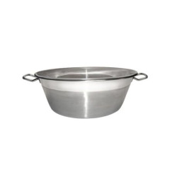 Bassine à confiture inox 38 cm