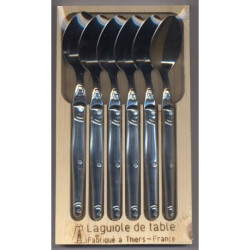 Coffret 6 cuillères de table - Laguiole Inox