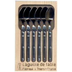 Coffret 6 cuillères à café - Laguiole Inox
