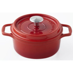 Cocotte en fonte ronde 24 cm Rubis