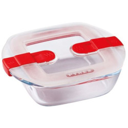 Plat carré 14 x 12 x 4 cm - Cook & Heat