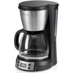 Cafetière filtre 12 t. programmable Noire Inox - Kitchen Studio - KSMD250T